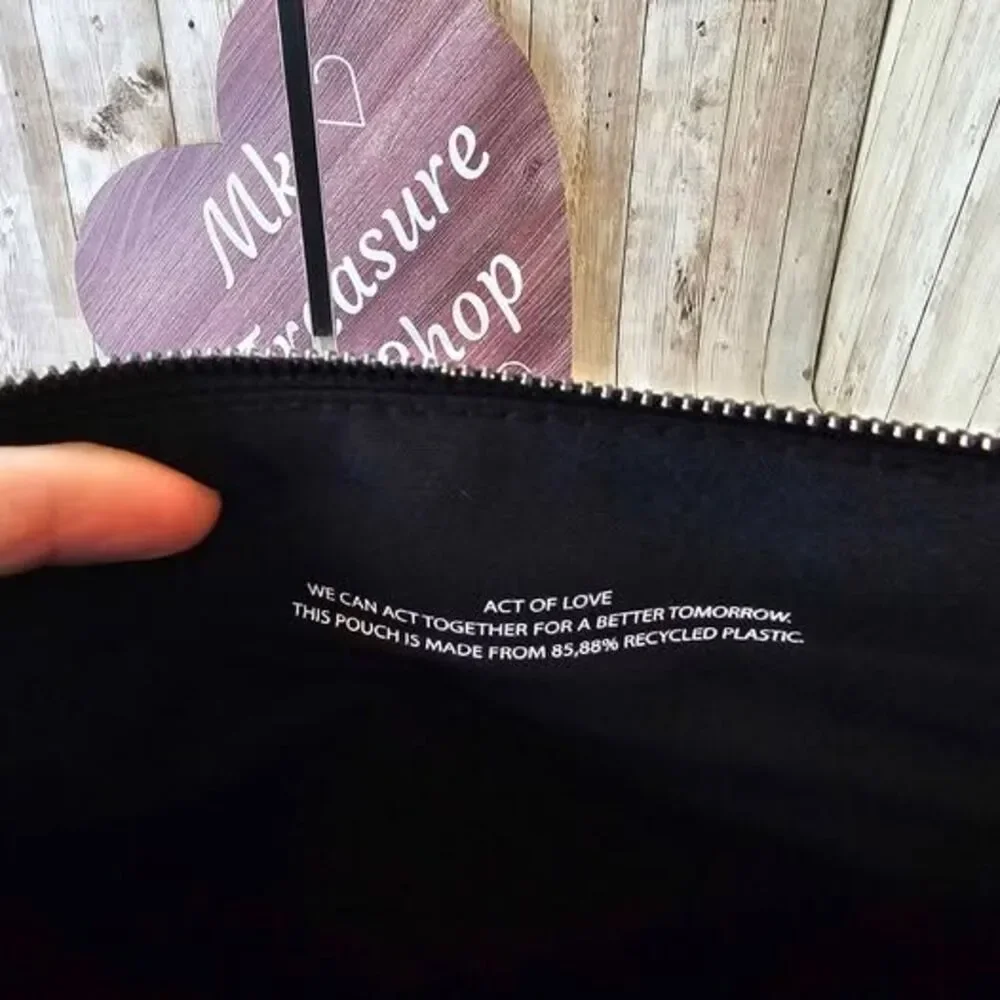 Valentino black large pouch laptop bag NWOT